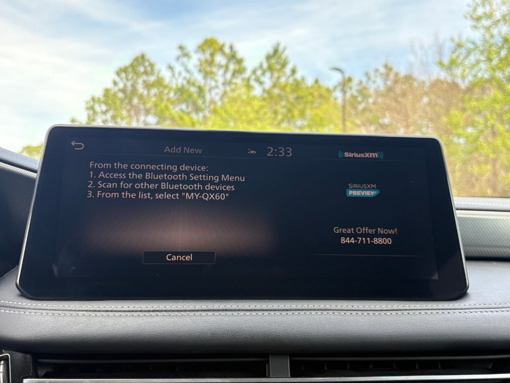 2023 INFINITI QX60 LUXE