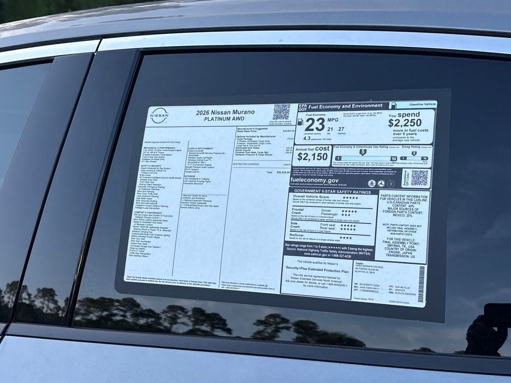 2026 Nissan Murano Platinum