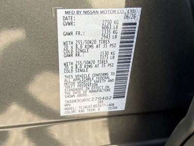 2026 Nissan Pathfinder SL
