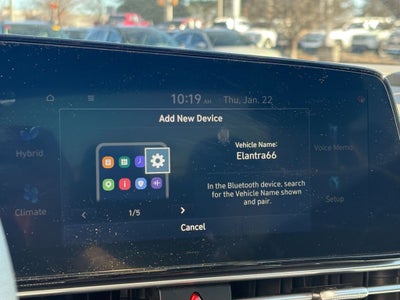 2024 Hyundai Elantra Hybrid Blue