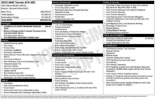 2023 GMC Terrain AT4