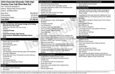 2024 Chevrolet Silverado 1500 High Country