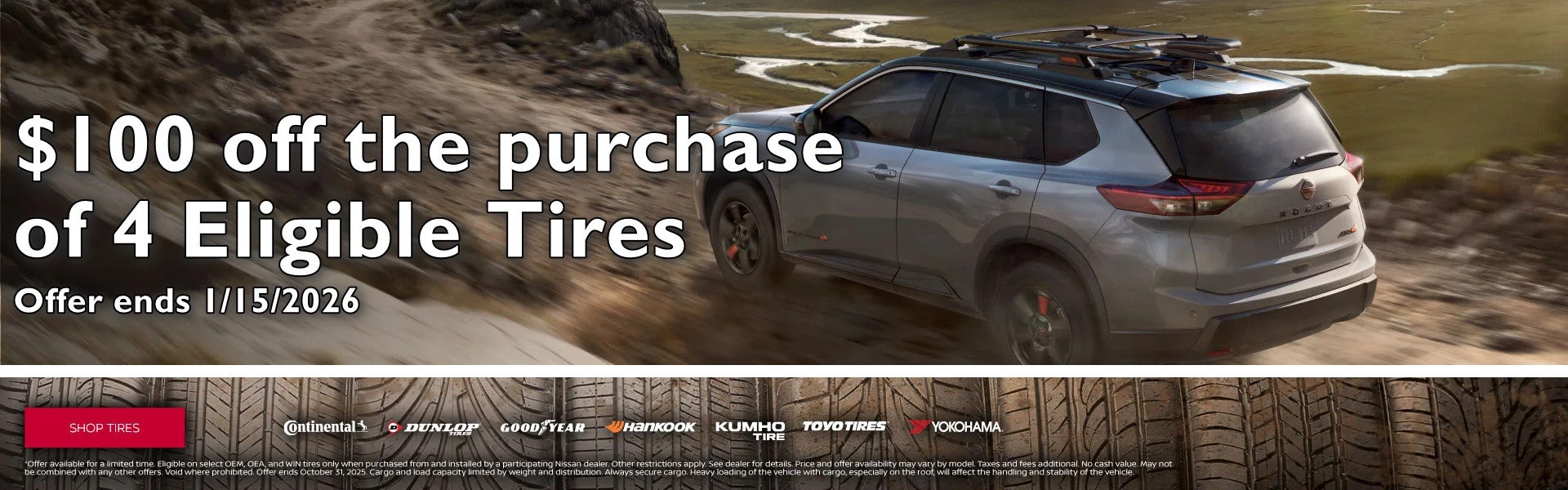 Buy 3 Eligible Tires